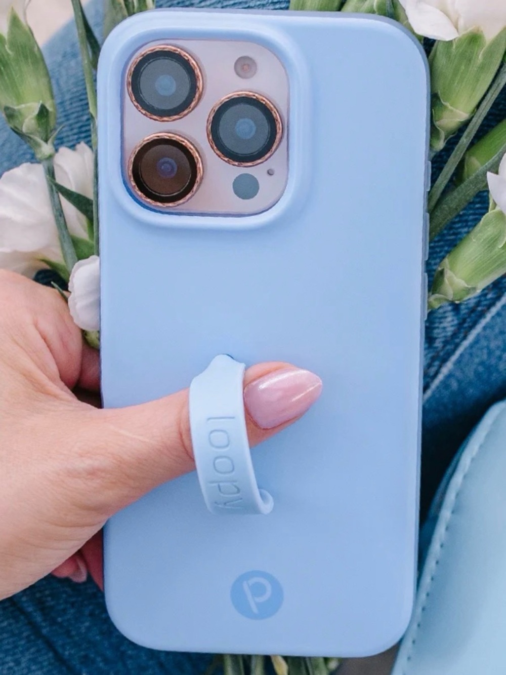 Loopy Cases iPhone 16 Pro Sierra Blue Case - Picture 2 of 3
